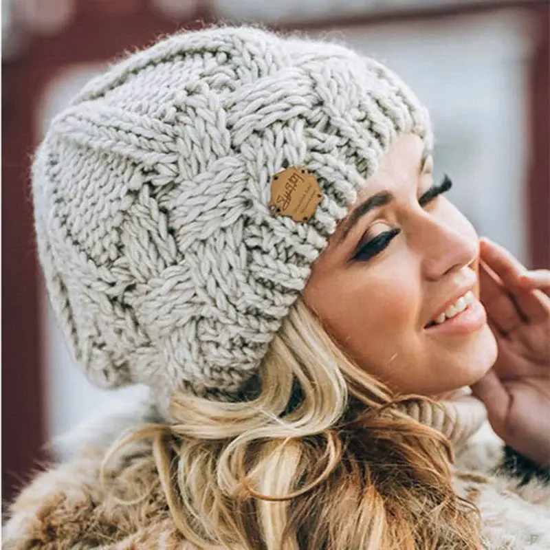 Winterliche Komfort-Strickmütze - Elena