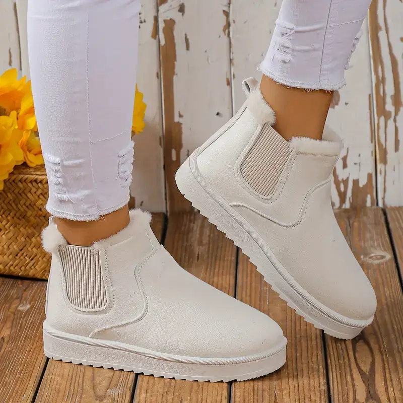 Winterliche Komfort-Thermostiefel zum Hineinschlüpfen - Sofia