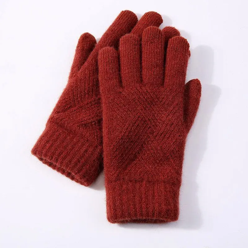 Winterliche Komfortable Gestrickte Damenhandschuhe - Isabelle
