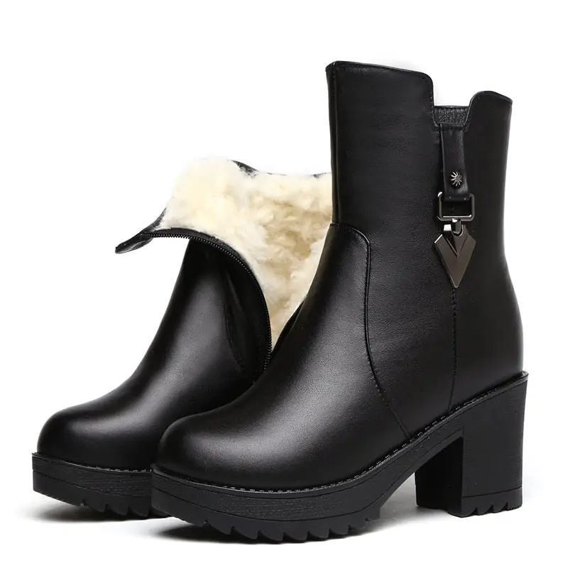 Winterliche MarysasBoots I Stiefelette mit kuscheligem Innenfutter für Frauen