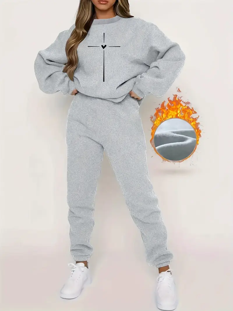 Winterlicher Damen Jogginganzug - Ivy Gemütlichkeit