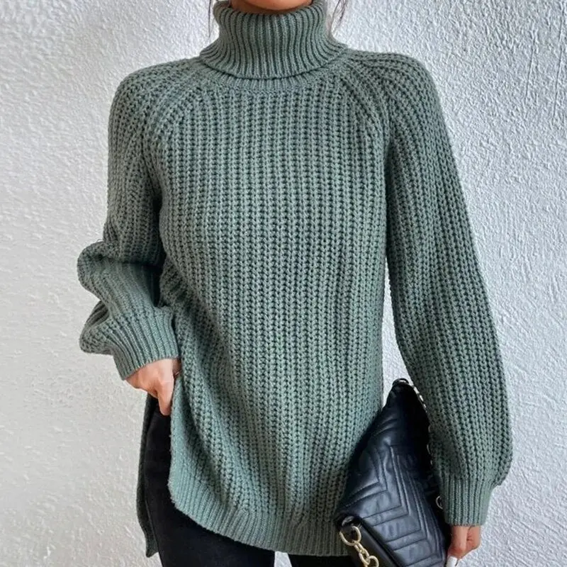 Winterlicher Damen Rollkragenpullover – Esmée