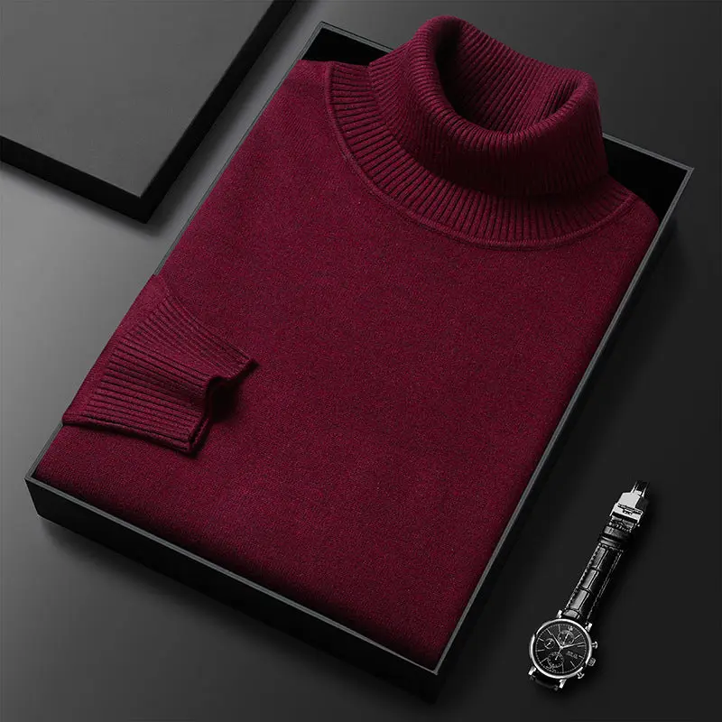 Winterlicher Kaschmirmix-Pullover – Nordin