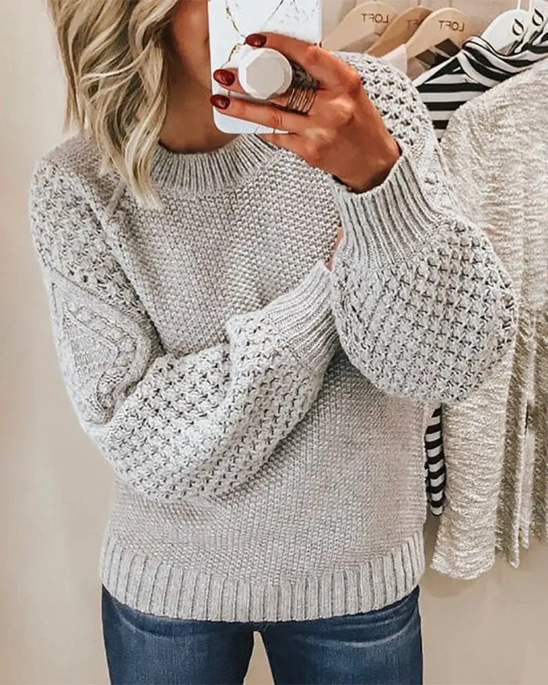 Winterlicher Pullover - Evelyn