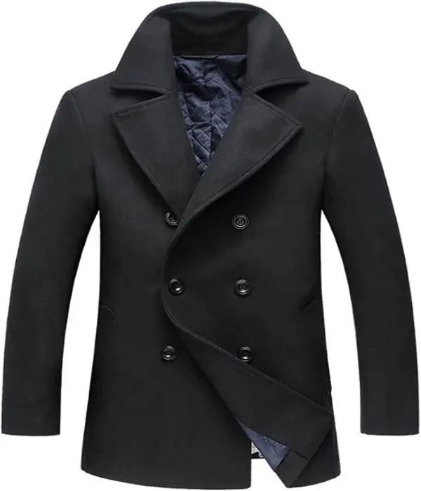 Winterlicher Wollmix Mantel - Victor