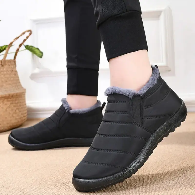 Winterwarme Fleece-Stiefeletten - Elise