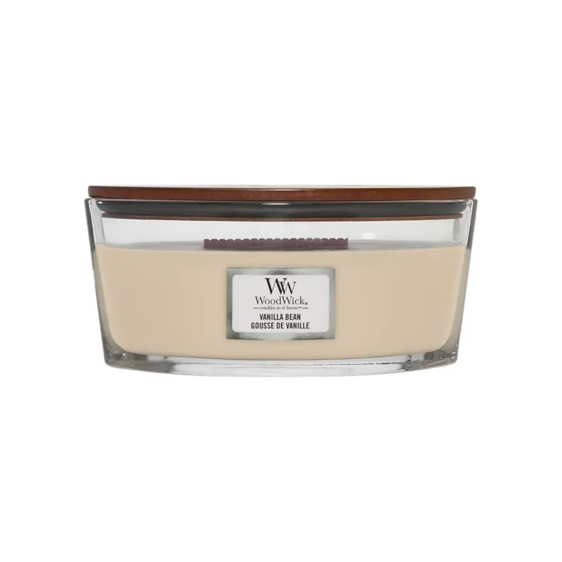 WOODWICK VANILLA BEAN ELLIPSE CANDLE