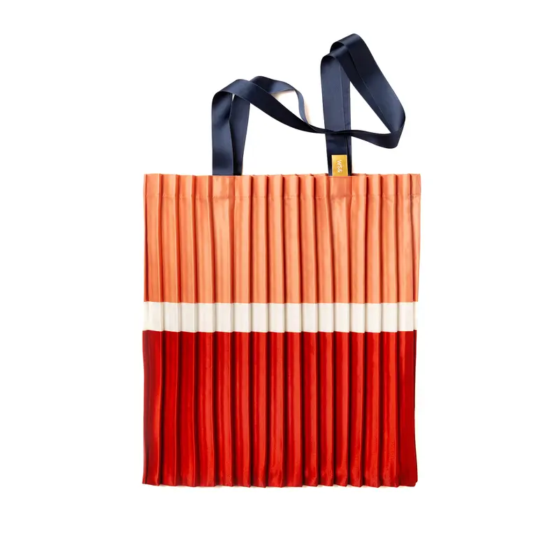 WS& Alicudi Schoudertas | Geplisseerde Tote Bag