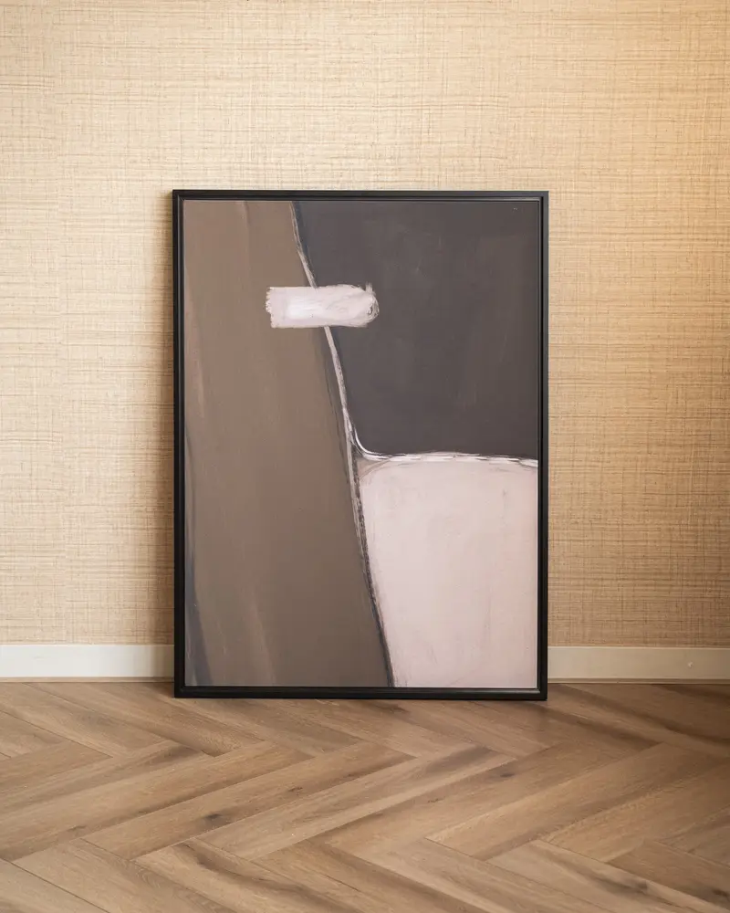 X-Large Wall Art Abstract Chocolate