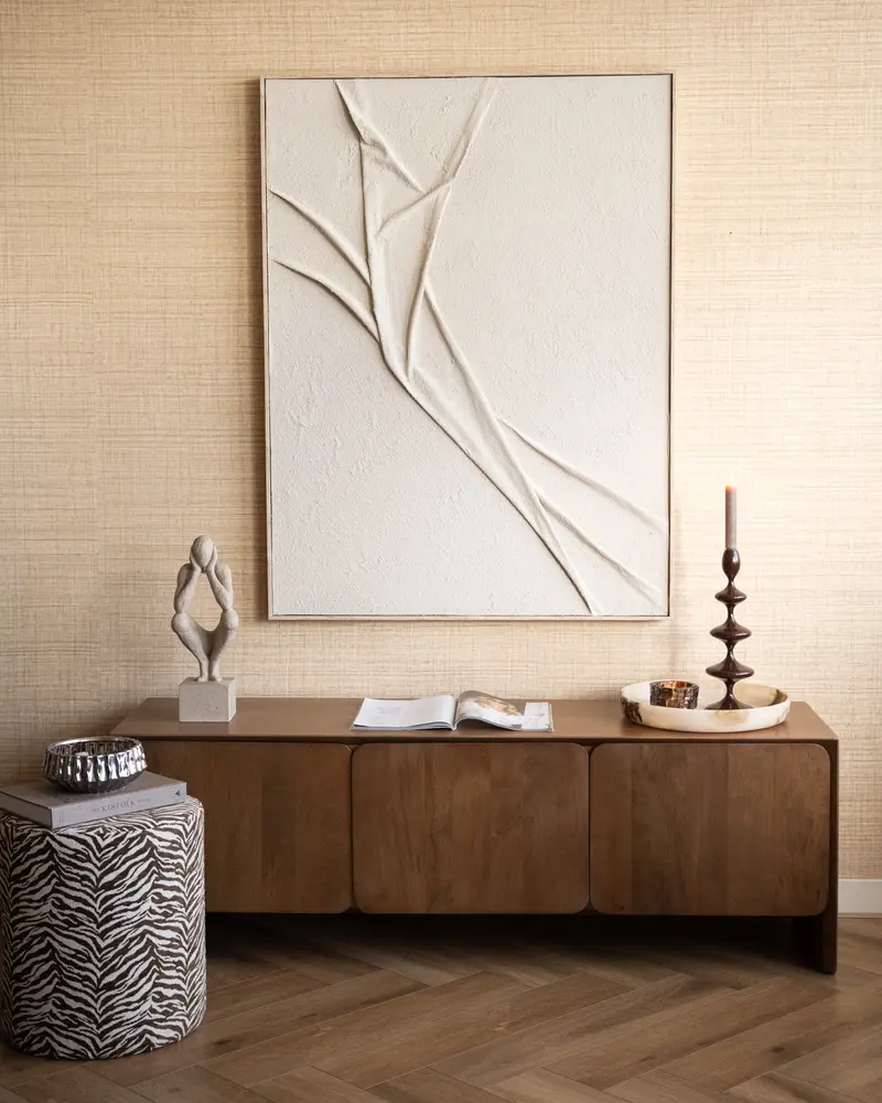 X-Large Wall Art Nora Cream