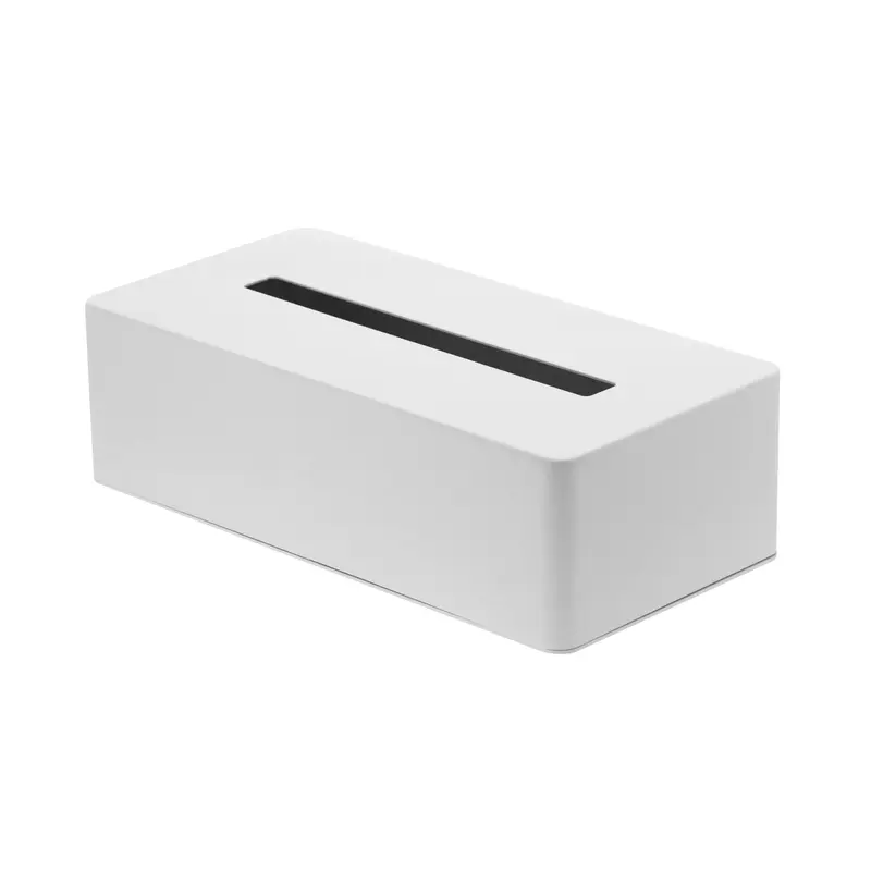 Yamazaki Tower Tissuebox Staal | Wit
