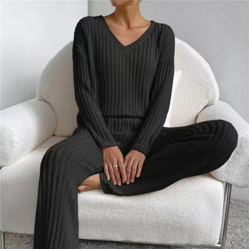 Yara 2-teiliges Lounge-Set | Herbstlicher Komfort und Stil im Outfit-Set