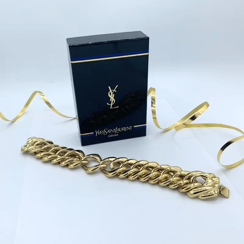 Yves Saint Laurent Curb Link Bracelet