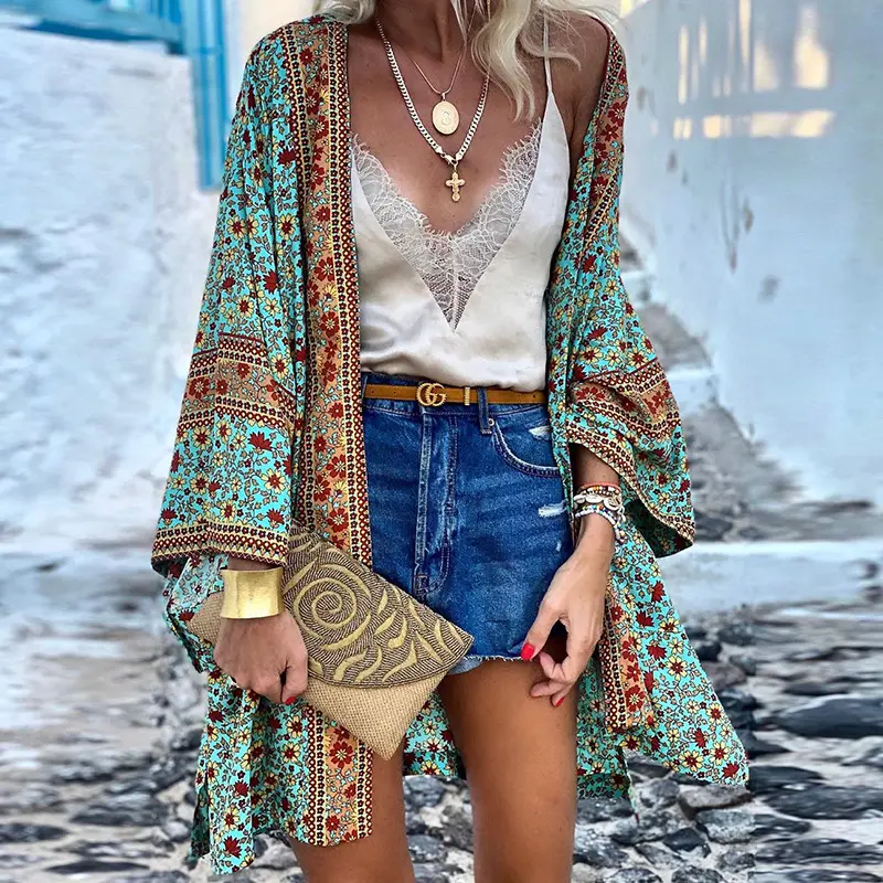 Zanzi Boho Cardigan | Ein fröhlicher, stilvoller und leichter Frühlingskimono für 2025!