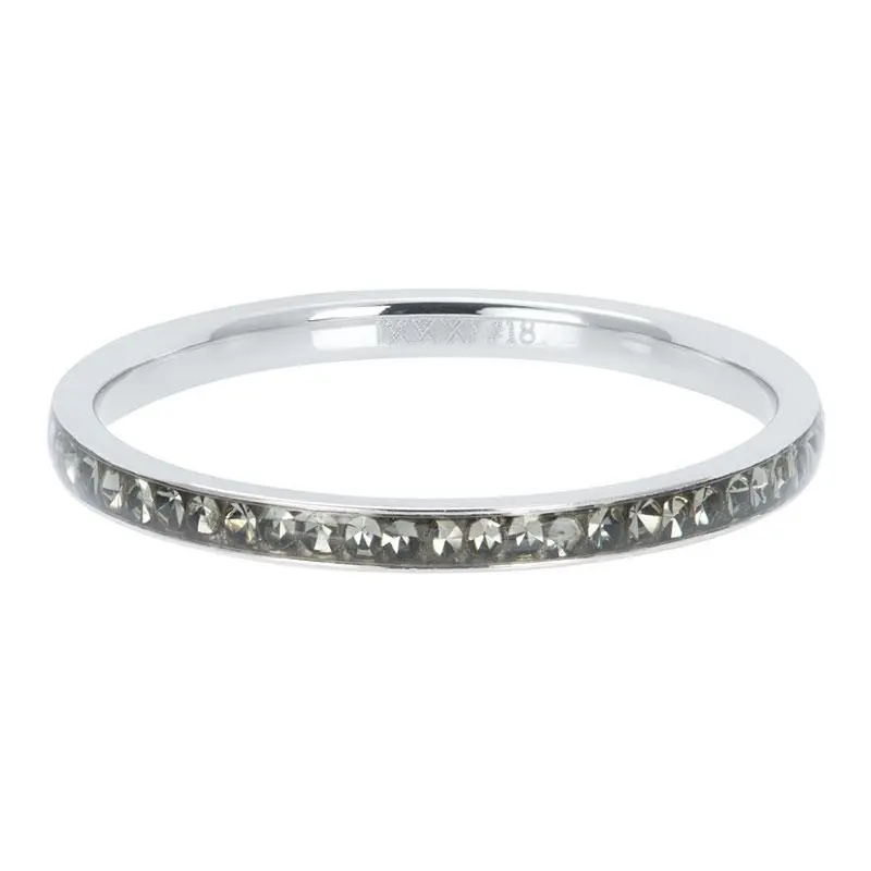 Zirconia blackstone silver - iXXXi - Vulring zirconia 2 mm