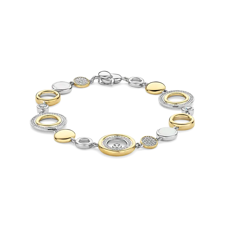 Zirconia Circle Bracelet