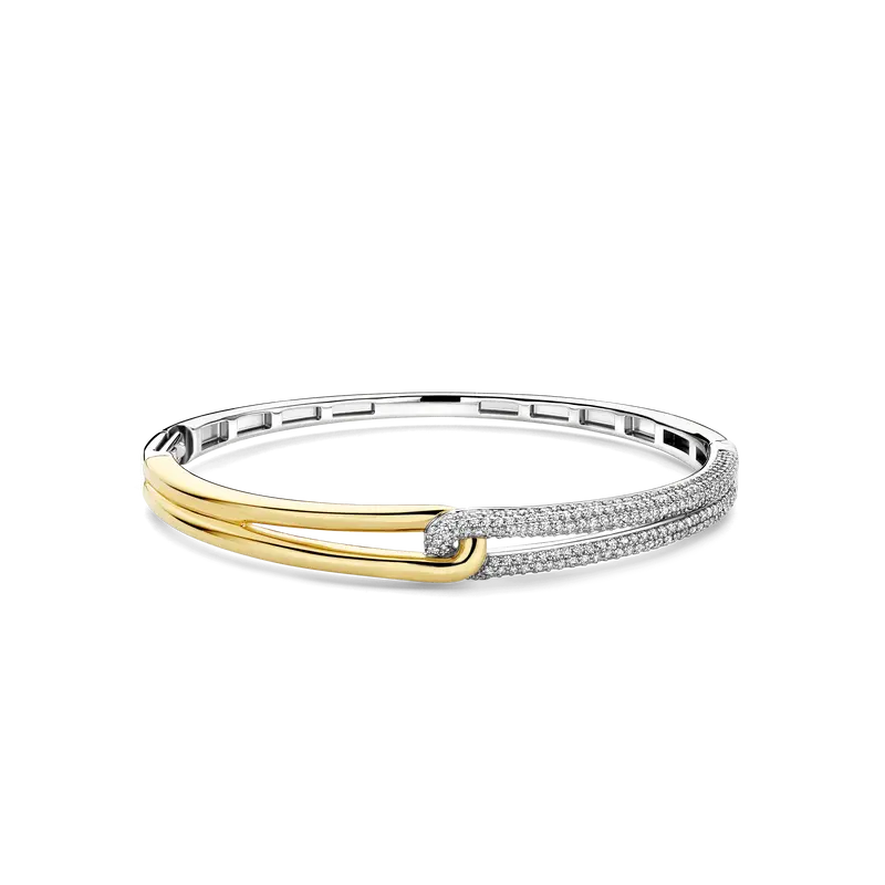 Zirconia Connected Bangle