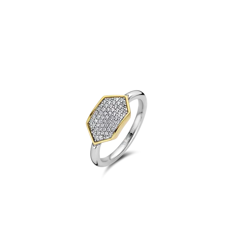 Zirconia Cosmic Ring
