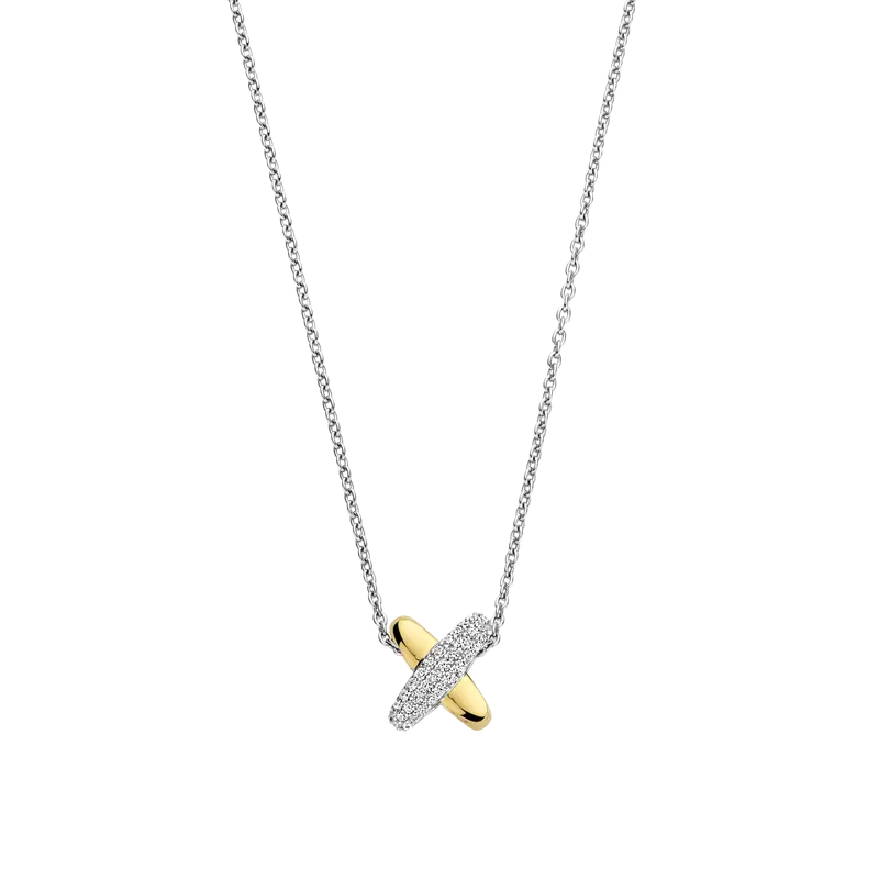 Zirconia Cross Necklace
