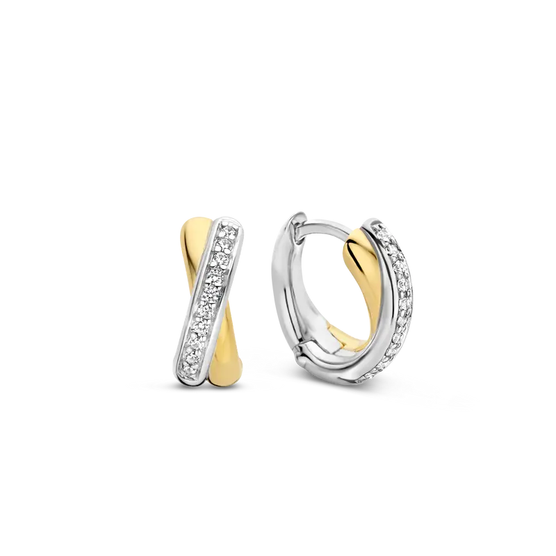 Zirconia Crossover Hoops