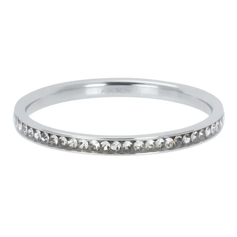 Zirconia Crystal zilver 2mm