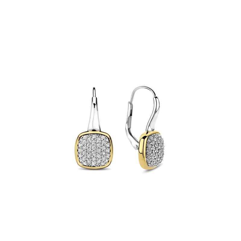 Zirconia Cushion Hoops