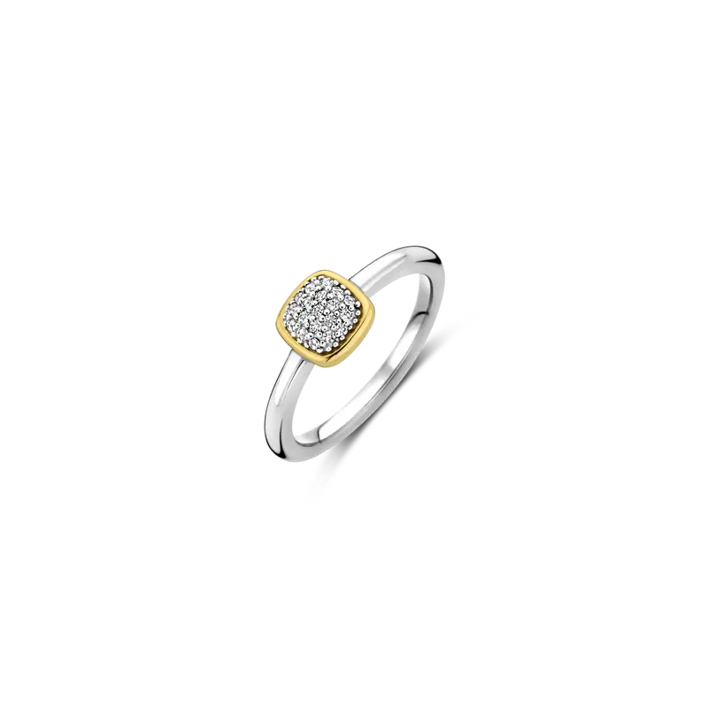 Zirconia Cushion Ring