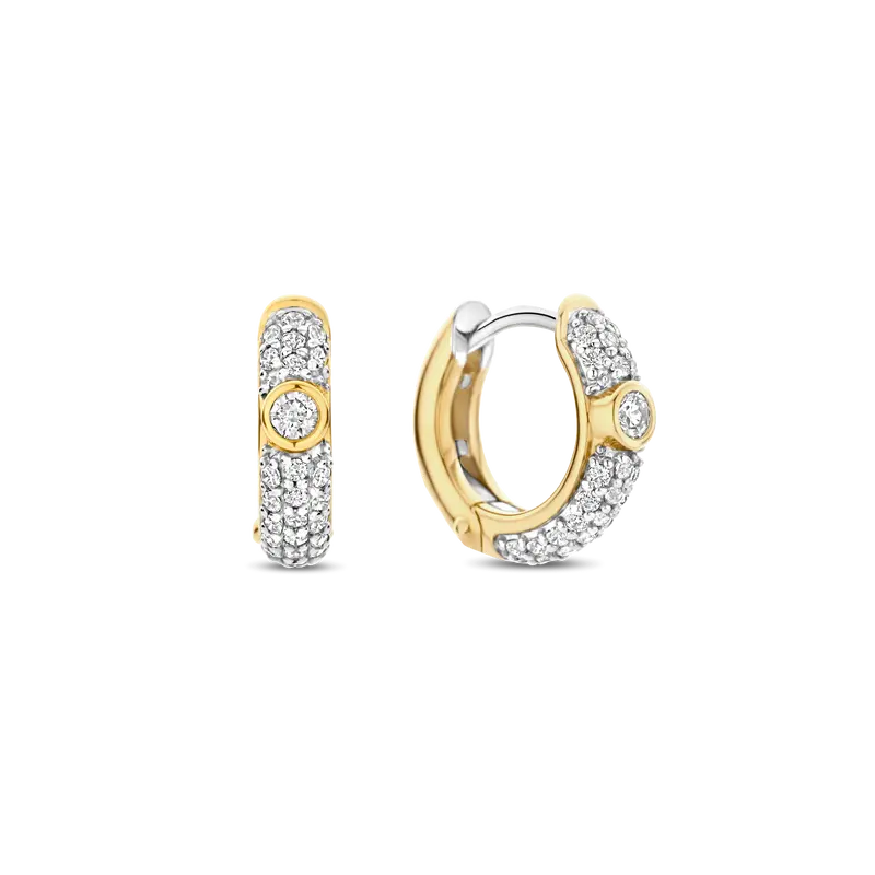 Zirconia Hoops with stone
