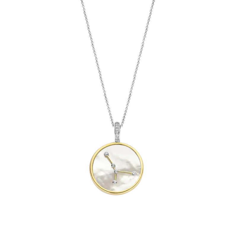 Zodiac Necklace with pendant - Cancer