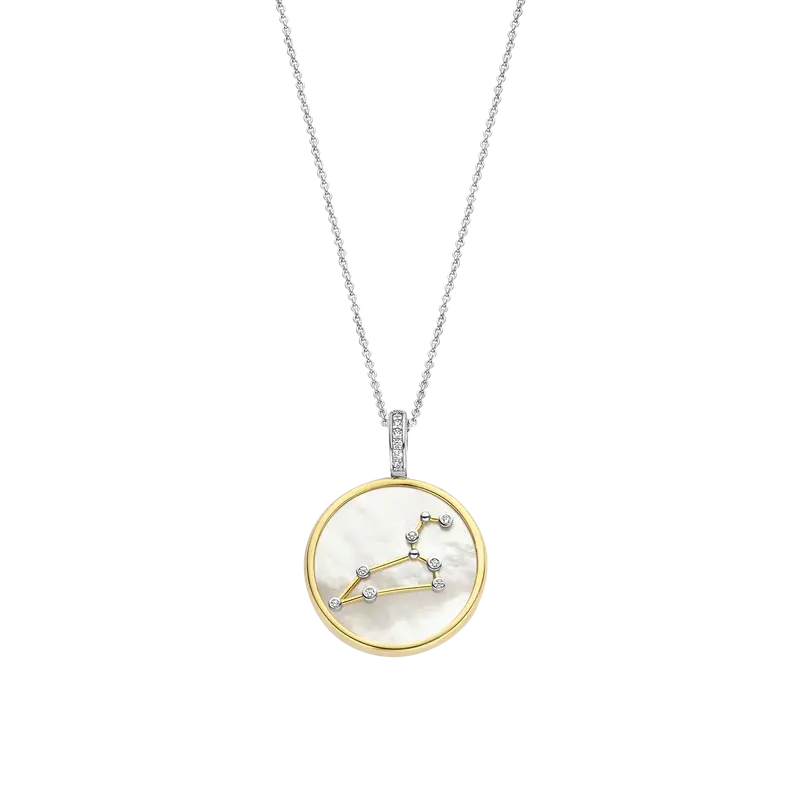 Zodiac Necklace with pendant - Leo