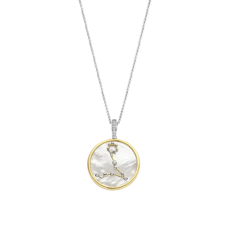 Zodiac Necklace with pendant - Pisces