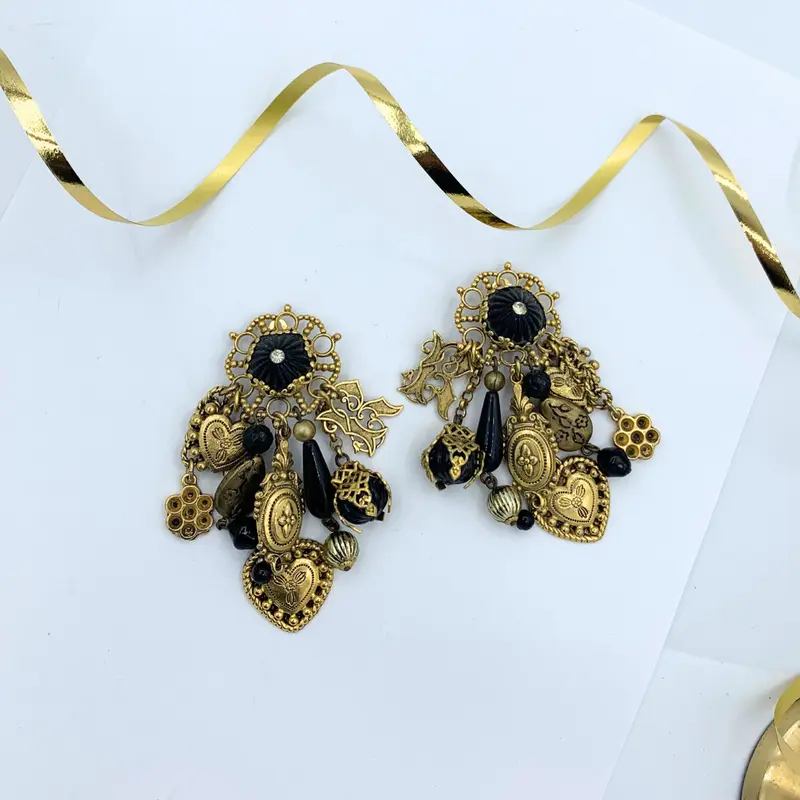 Zoe Coste Baroque Statement Earrings