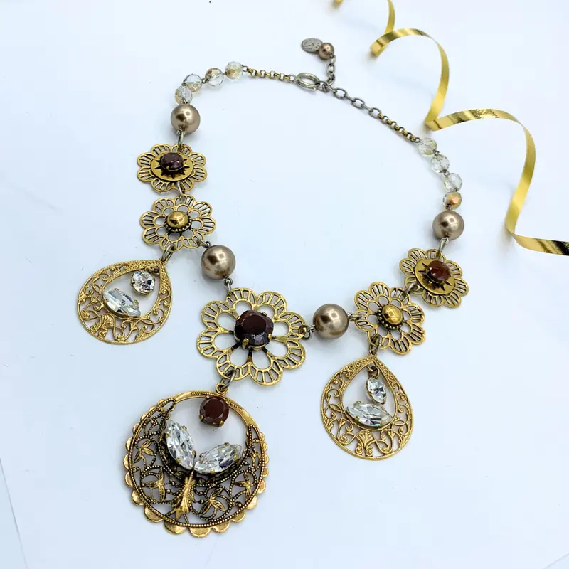 Zoe Coste Romantic Vintage Necklace