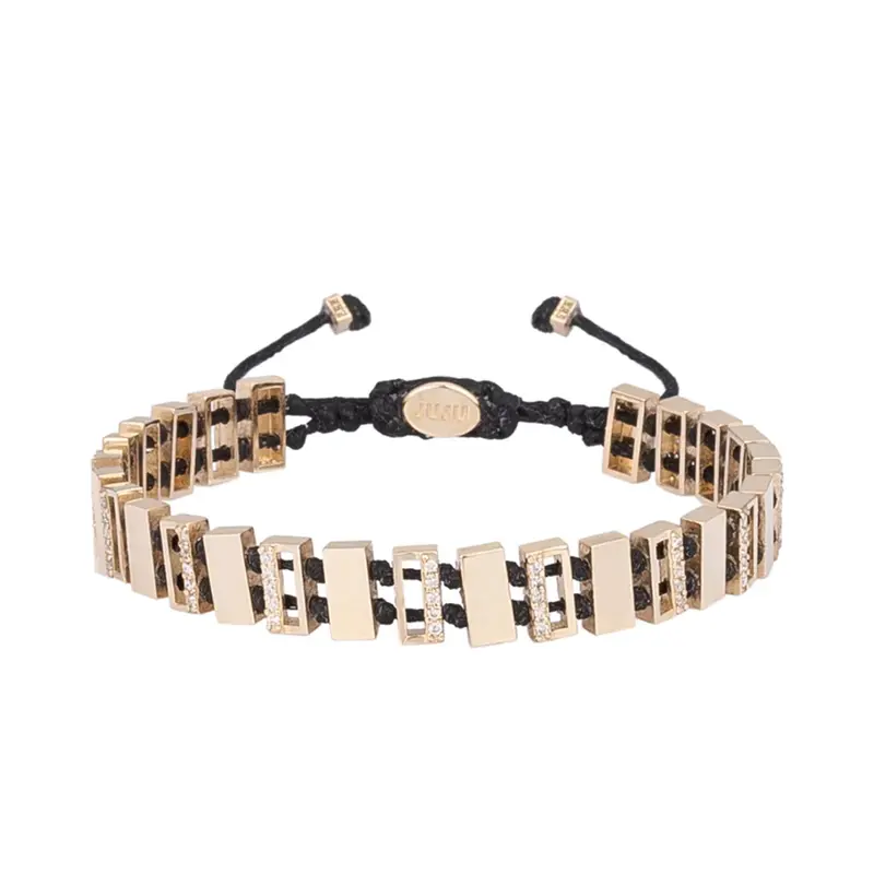 Zomerliefde gouden armband met diamanten stenen