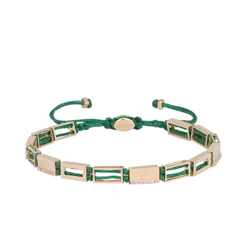 Zomernacht gouden armband met diamanten stenen