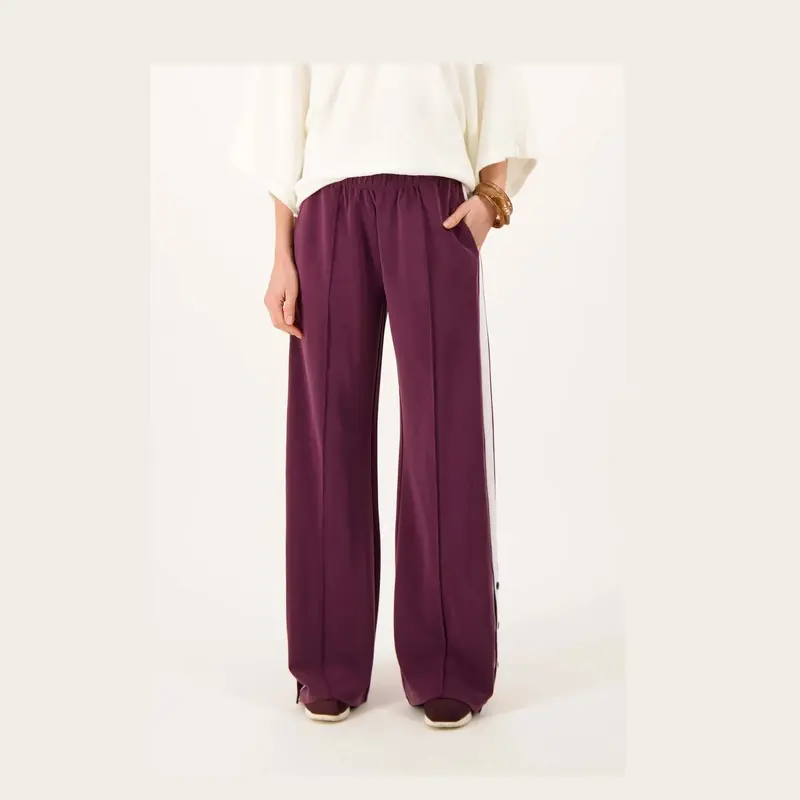 Zusss Wideleg jogger broek met zijbies